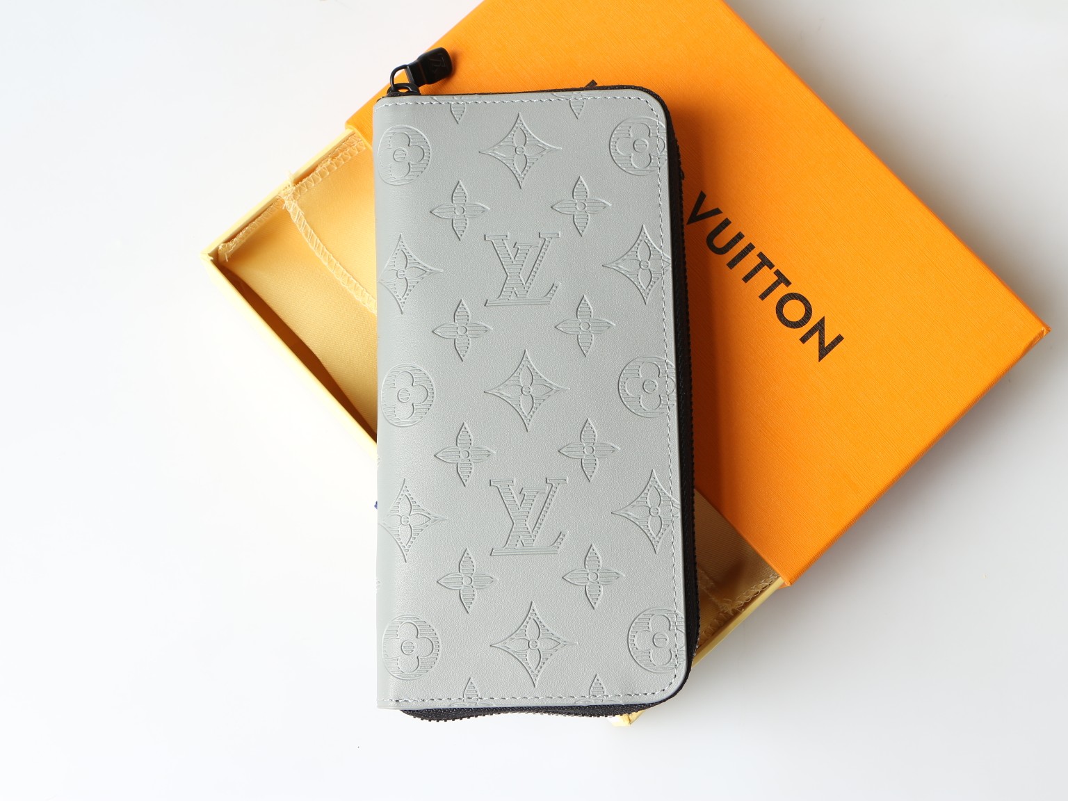 Leather wallet with card slots