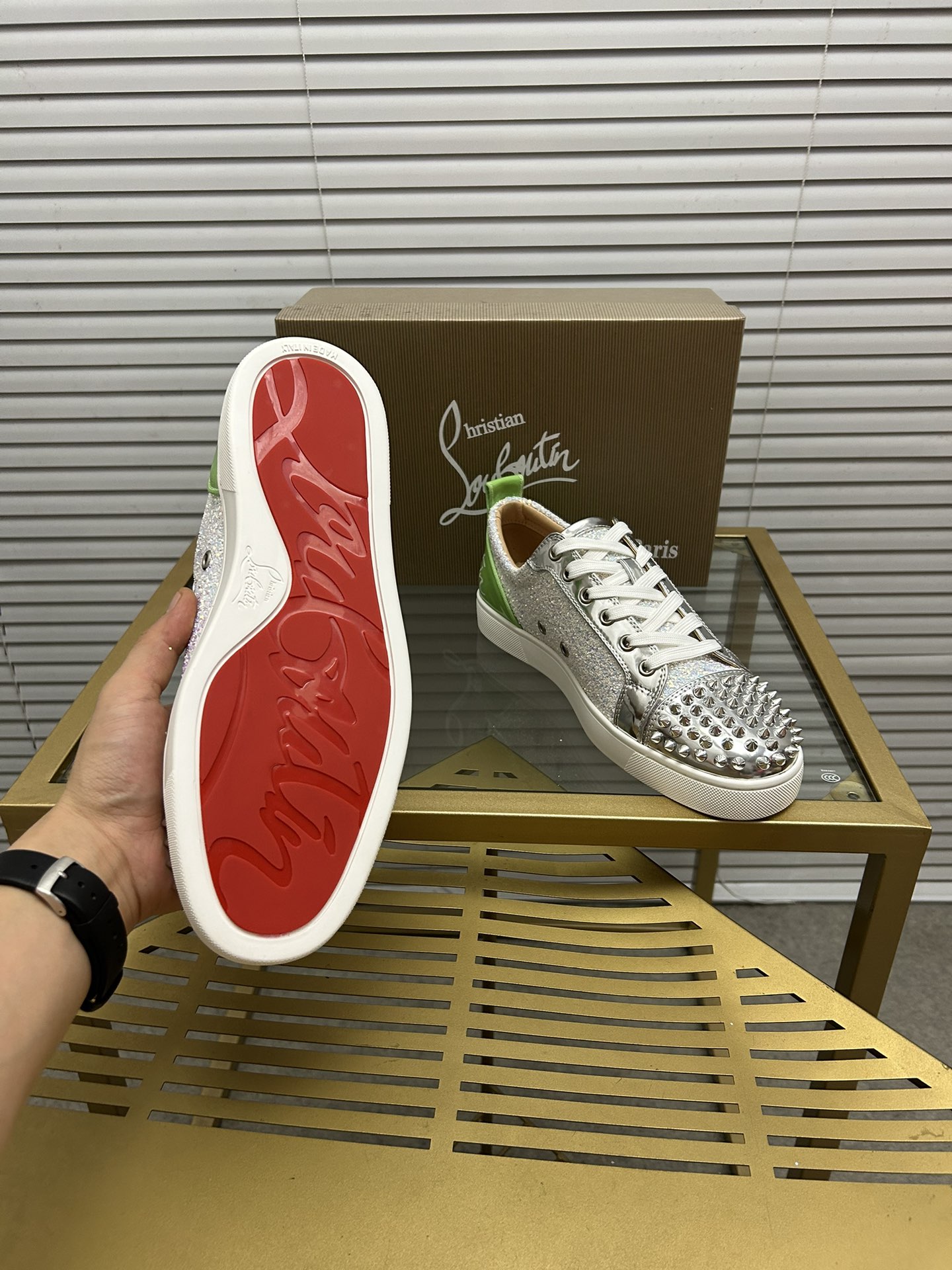precio de fábrica. christian louboutin (CL zapatos inferiores rojos) serie contador, parejas boardsh