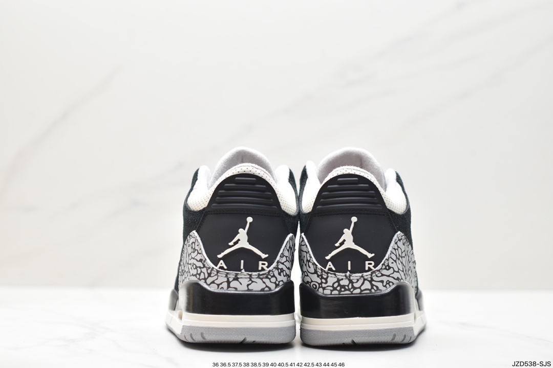 耐克Nike Air Jordan 3 Retro”Knicks“迈克尔·乔丹AJ3代中帮篮球鞋 CK9646-136