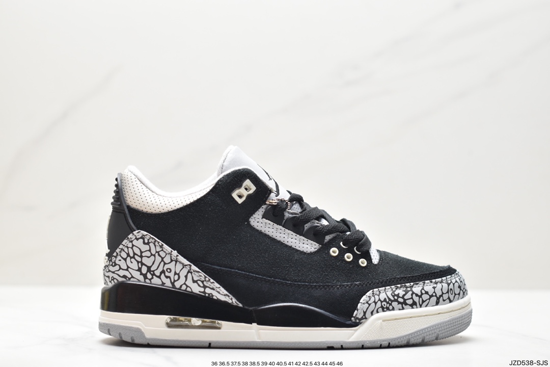 耐克Nike Air Jordan 3 Retro”Knicks“迈克尔·乔丹AJ3代中帮篮球鞋 CK9646-136