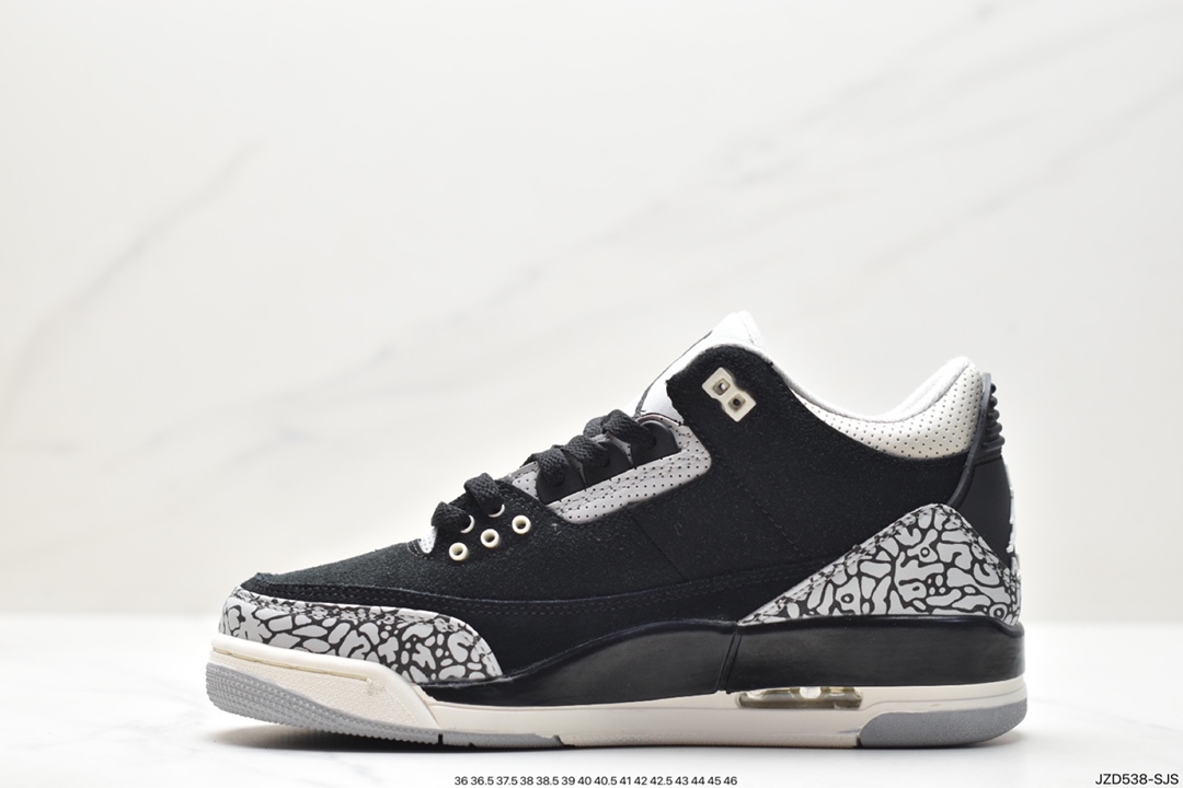 耐克Nike Air Jordan 3 Retro”Knicks“迈克尔·乔丹AJ3代中帮篮球鞋 CK9646-136