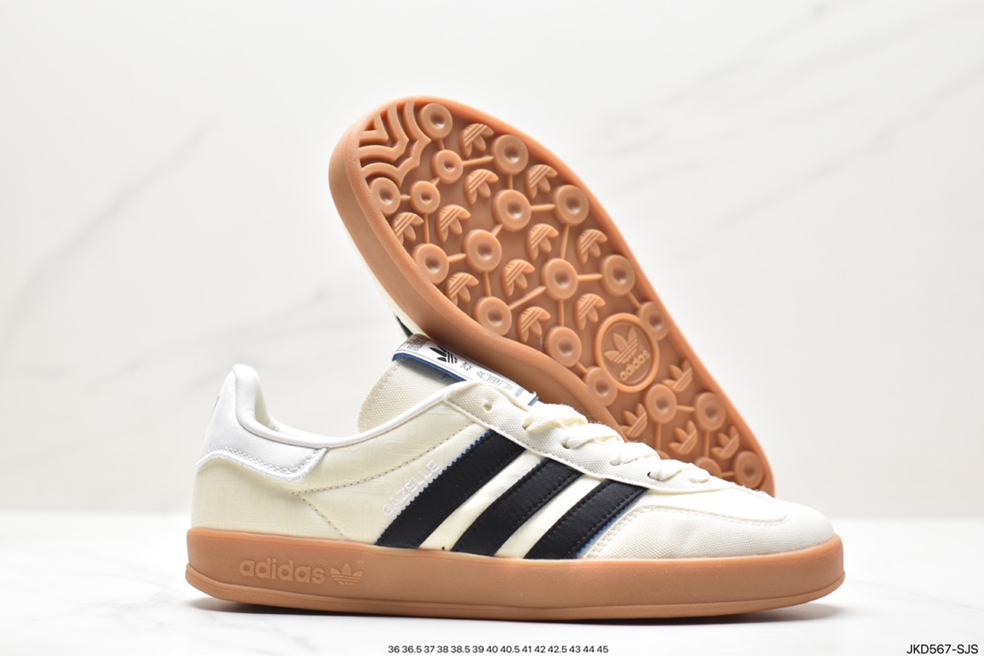 adlidas originals Gazelle Indoor ”Brown and White” This sneaker IG3677