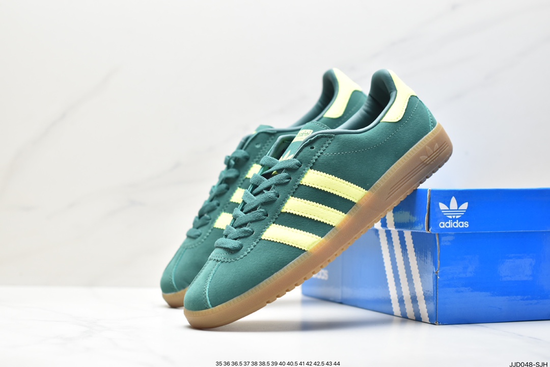 Adidas Originals Bermuda suede non-slip wear-resistant lightweight low-top sneakers CQ2781