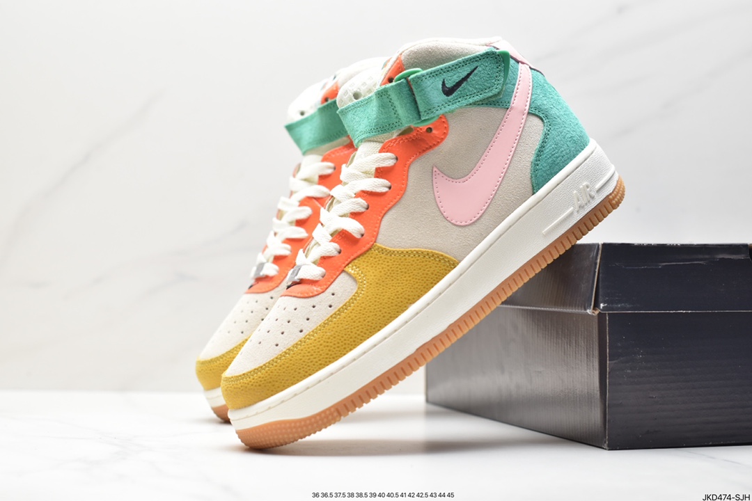 Nike Air Force 1 Low Air Force One High Top All-match Casual Sports Shoes DR0158-100