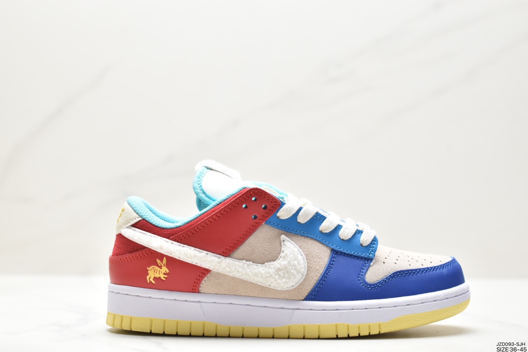 Nike SB Dunk Low ”Year of the Rabbit” dunk series low-top casual sports skateboard shoes ”Light brown beige rabbit” FD4203-211