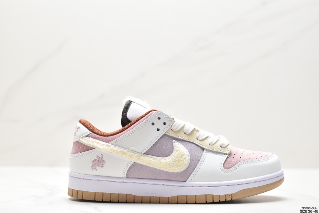 Nike SB Dunk Low ”Year of the Rabbit” dunk series low-top casual sports skateboard shoes ”Light brown beige rabbit” FD4203-211