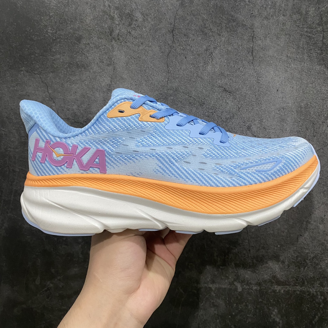 [Pure original] HOKA ONE ONE Clifton Clifton 9th generation blue orange