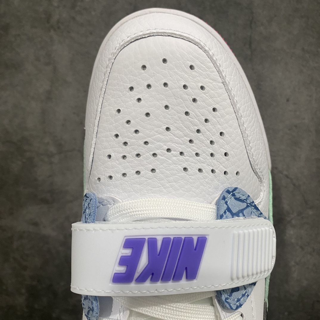 图片[5]-【小绿X版】Air Jordan Legacy AJ312 白紫蓝 复活节 DV9127-101n目前市场最好版本 优于之前各代号版本n最新原鞋开发 独家鞋底模具 目前市场最正确版型 后跟处饰有标志性爆裂纹覆盖层 正确官方原盒原配整洁度一流 鞋身采用了头层皮制作 平台电商直供首选 售后超低  尺码：36 36.5 37.5 38 38.39 40 40.5 41 42 42.5 43 44 44.5 45 46 47.5-莆田鞋批发中心