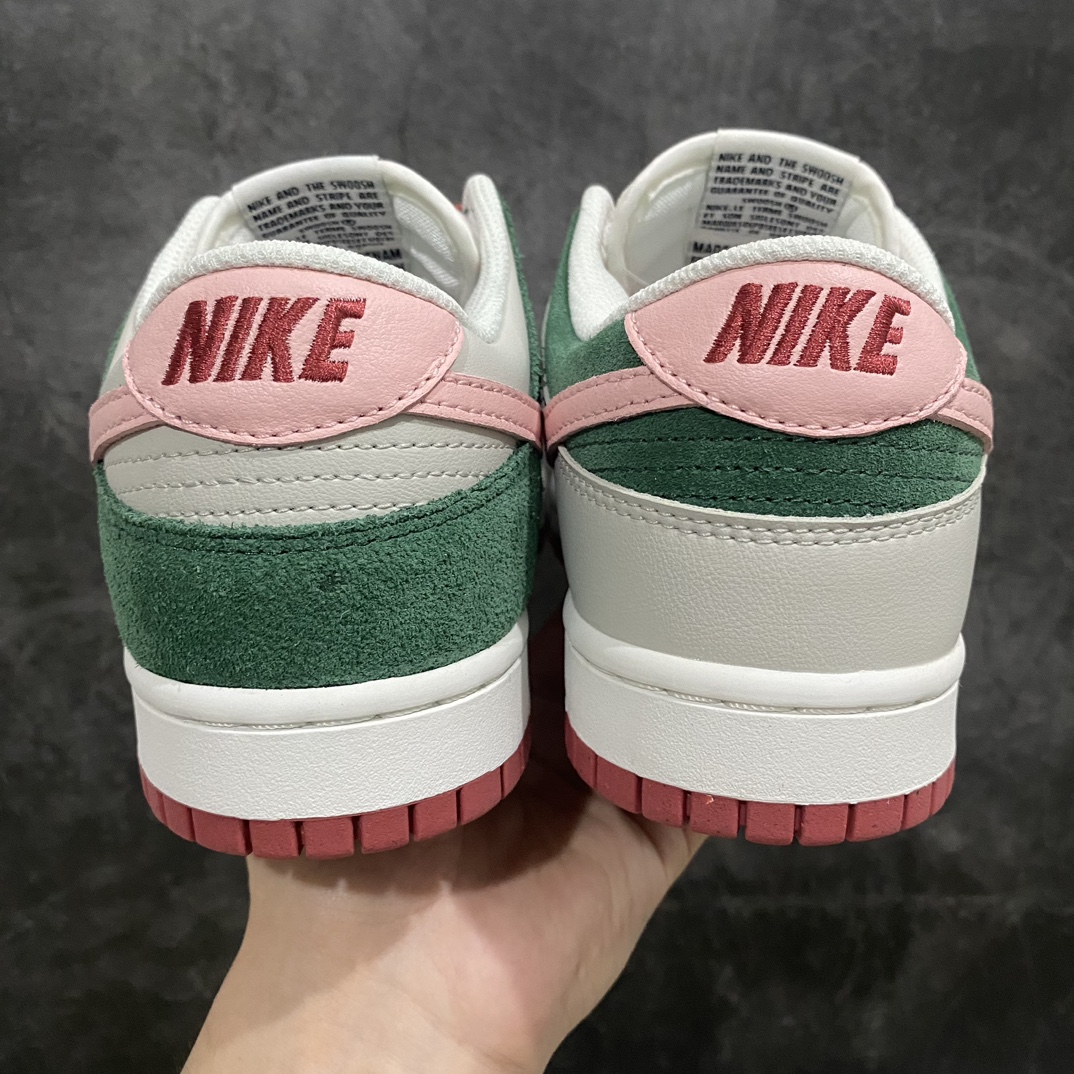 图片[8]-【纯原C版】Nike SB Dunk Low\”All Petals United\”扣篮系列低帮休闲运动滑板板鞋“鸳鸯粉绿西瓜”FN8923-061n纯原大厂出品 原厂数据 原楦版型清洁度超高 细节到位 用料扎实n采用环保粒面牛剖革组合翻毛皮鞋面材质n鞋垫嵌EVA缓震物料及背胶 耐磨橡胶大底n全鞋采用鸳鸯造型 颜值爆表 造型感十足。 尺码：36 36.5 37.5 38 38.5 39 40 40.5 41 42 42.5 43 44 44.5 45 46 47.5-莆田鞋批发中心