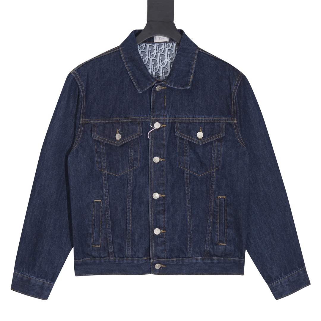 [Gama alta] Número de estilo: D021 [Nueva llegada] DR * Dio dio 23ss Chaqueta vaquera con presbicia de mezclilla Dior e…