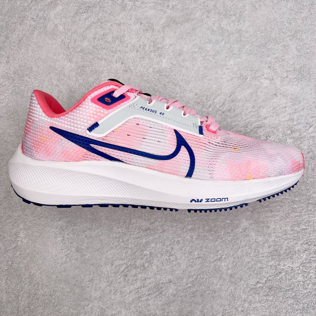 开学季福 ＃长期补货 超级跑量神器 NK Zoom Pegasus 40 登月40代系列 网纱透气缓震疾速跑鞋 中底内置Zoom Air 气垫 工厂个位数利润 淡季生产只为养工人 焕新升级 助力攻克湿滑的跑步征程 外底设计结合凹槽 铸就非…