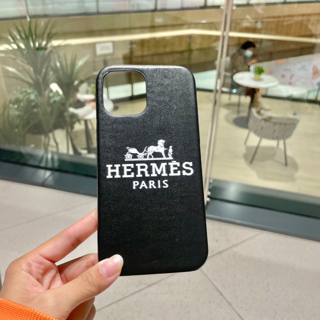 [庆祝][庆祝]Hermes官网同款爱马仕1:1原版全包手机壳高端奢华iPhone13型号已更新型号iP