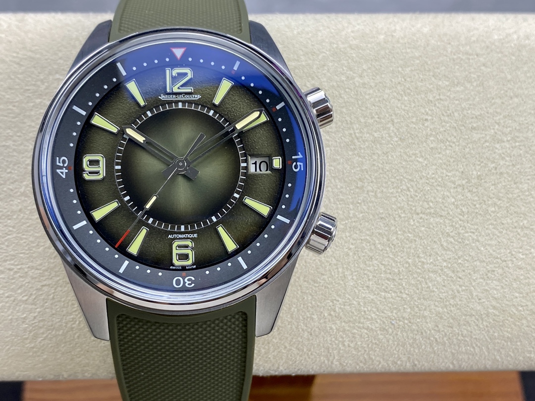 Replica
 Jaeger-LeCoultre Polaris Watch Engraving Rubber Sweatpants 9015 Movement Strap