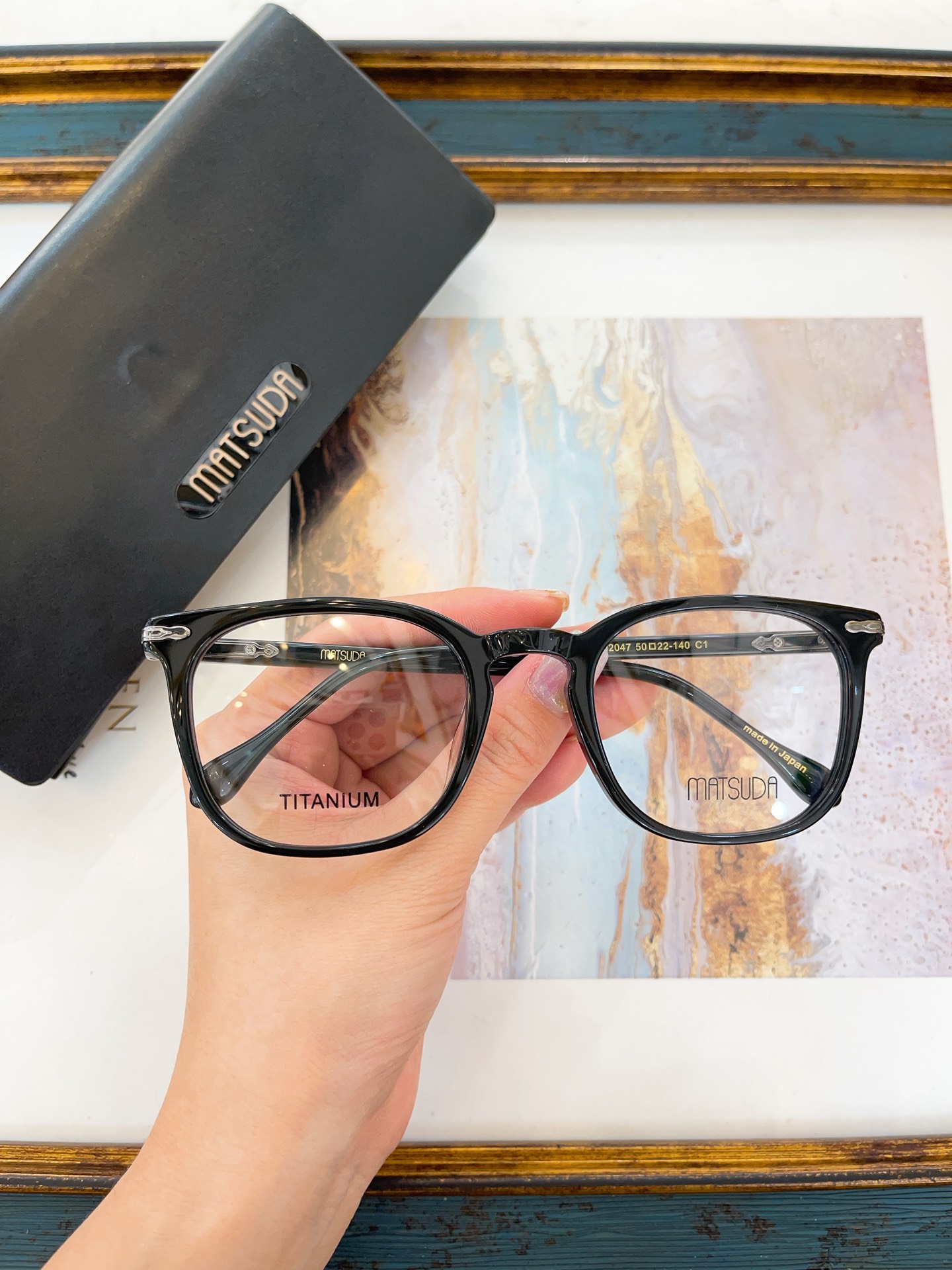 MATSUDA-Glasses-🔱🔱🔱MODEL: M2047🔱🔱🔱SIZE: 50 22-140🔱🔱🔱 - 图片 4