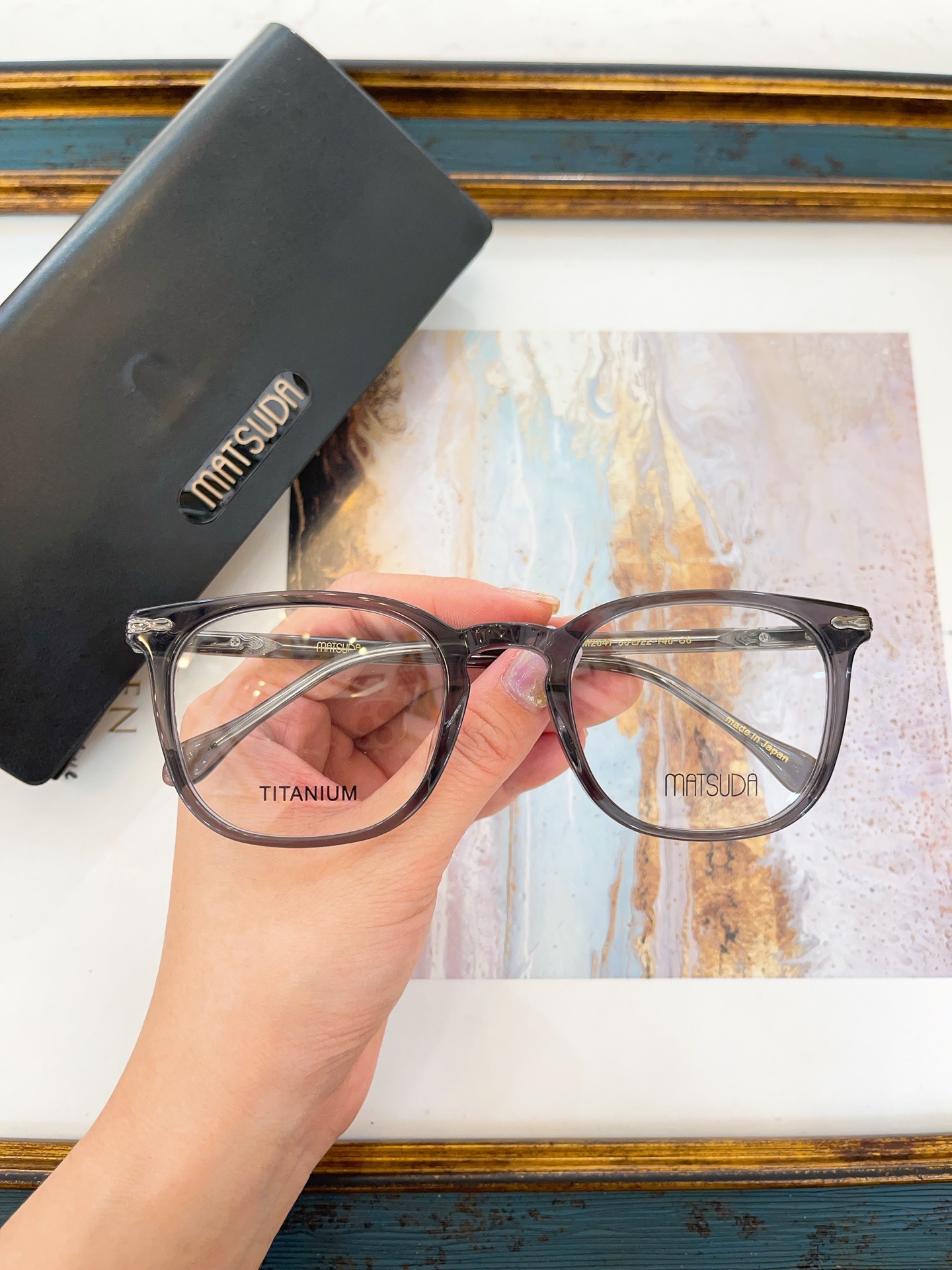 MATSUDA-Glasses-🔱🔱🔱MODEL: M2047🔱🔱🔱SIZE: 50 22-140🔱🔱🔱