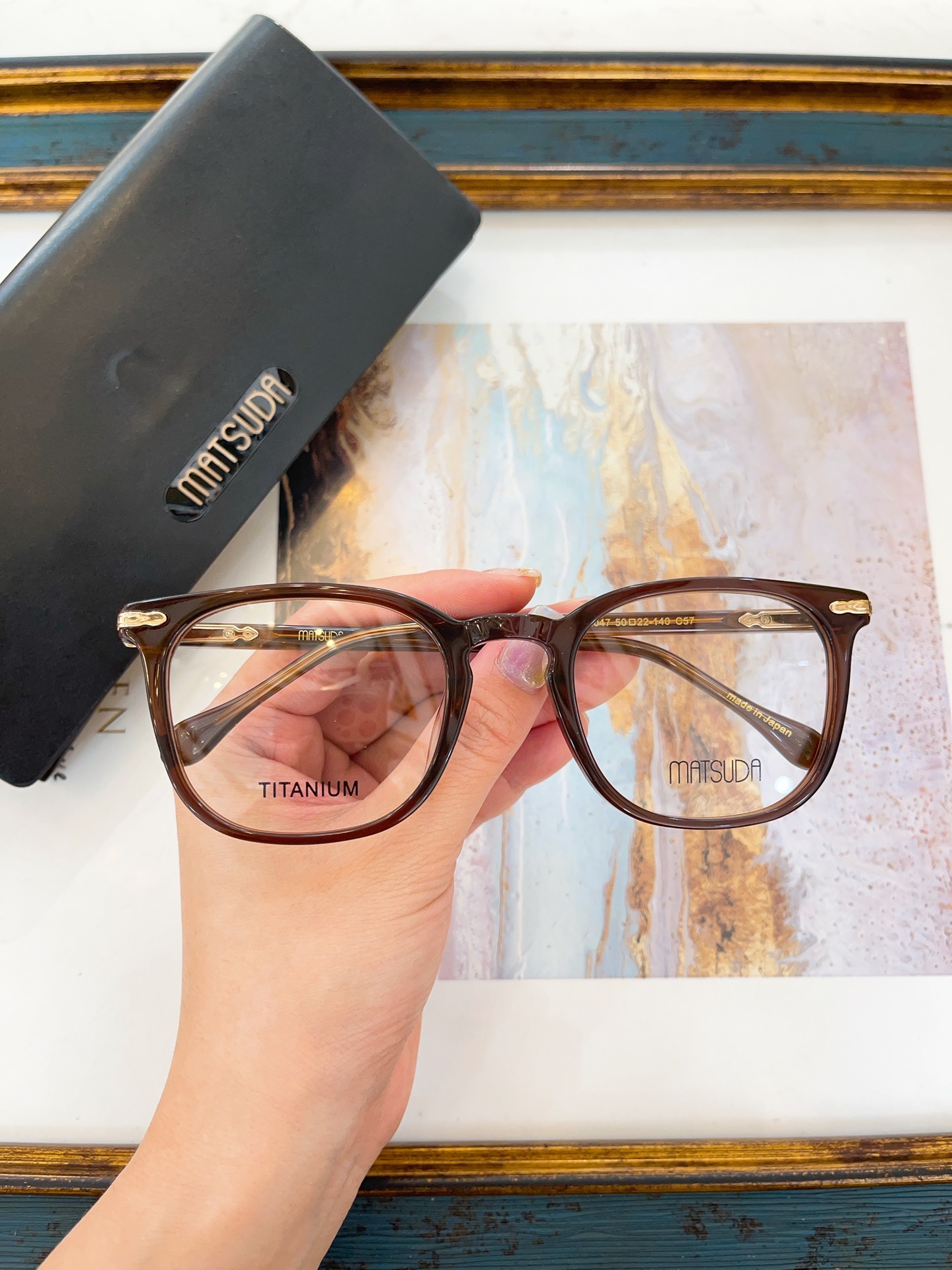 MATSUDA-Glasses-🔱🔱🔱MODEL: M2047🔱🔱🔱SIZE: 50 22-140🔱🔱🔱 - 图片 2