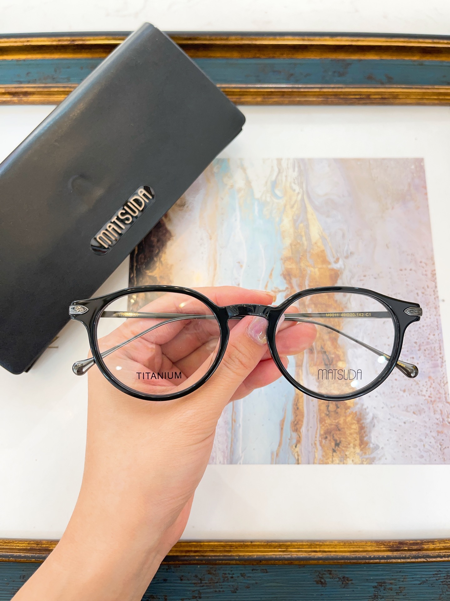MATSUDA-Glasses-🔱🔱🔱MODEL: M9011 🔱🔱🔱SIZE: 49 20-142 🔱🔱🔱 - 图片 2
