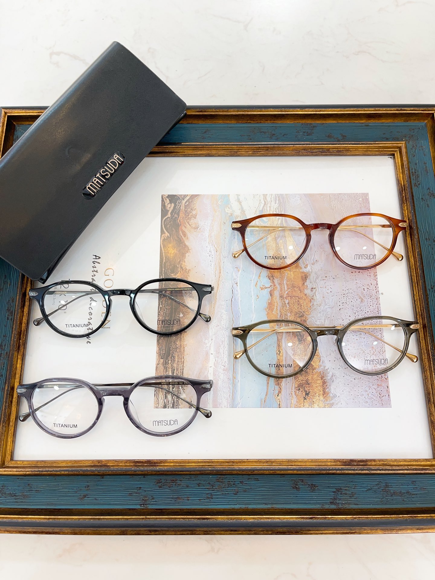 MATSUDA-Glasses-🔱🔱🔱MODEL: M9011 🔱🔱🔱SIZE: 49 20-142 🔱🔱🔱 - 图片 9