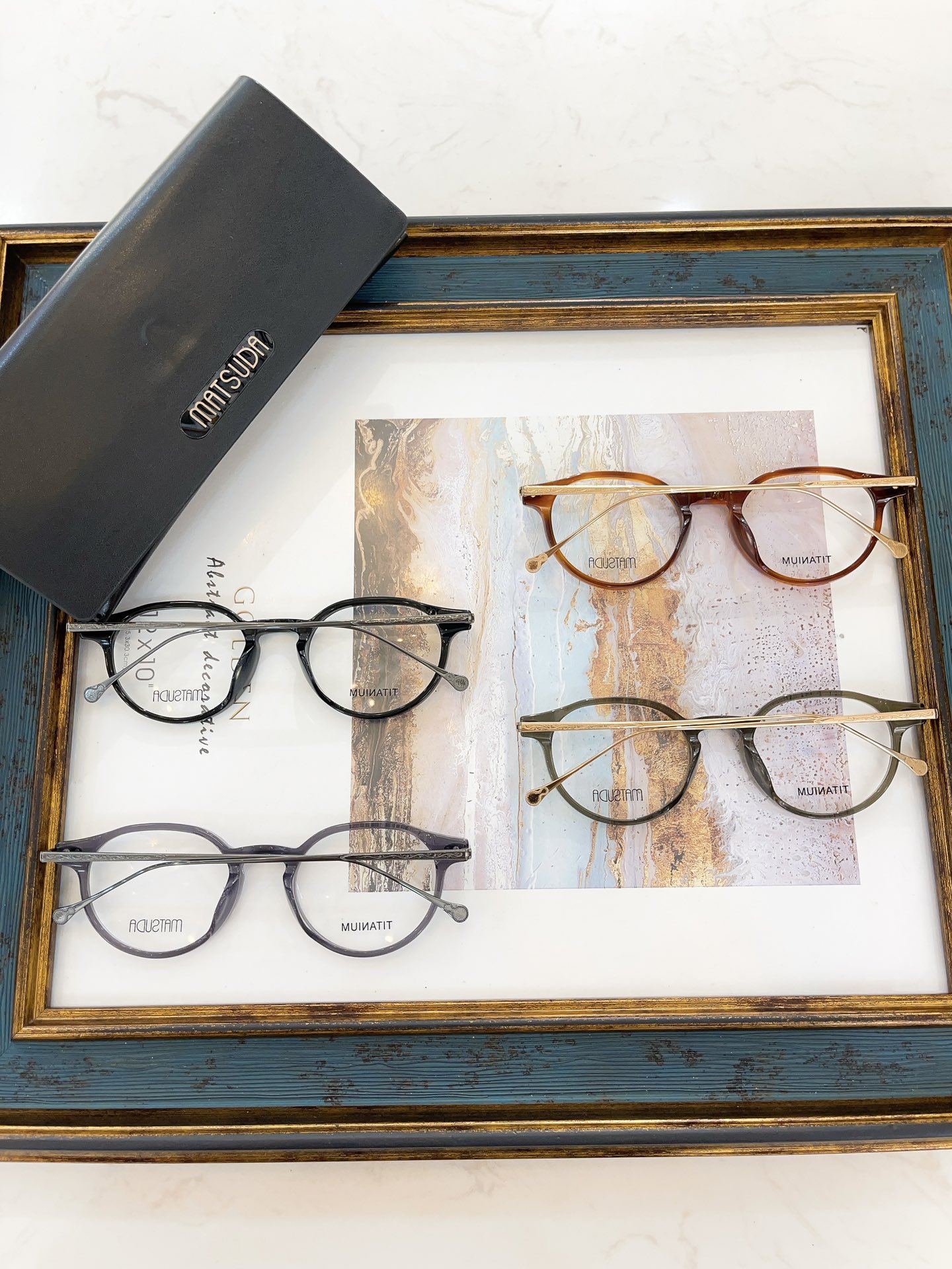 MATSUDA-Glasses-🔱🔱🔱MODEL: M9011 🔱🔱🔱SIZE: 49 20-142 🔱🔱🔱 - 图片 8