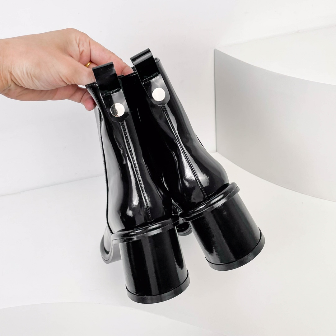 Italian Fashion Zipper Short Boots for Women: Stylish, Comfortable, and Durable - 图片 8