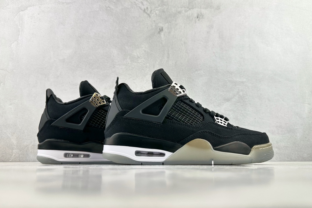 Jordan Air Jordan 4 Black Silver 136863