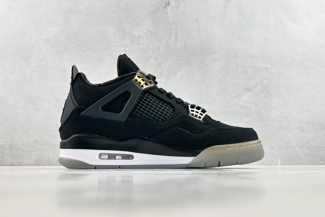 Jordan Air Jordan 4 Black Silver 136863