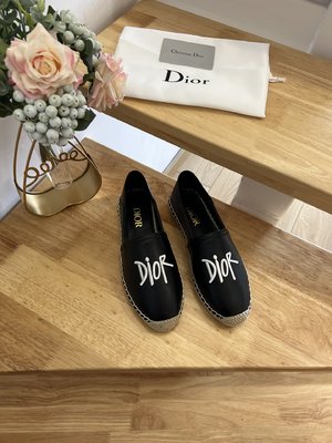 The Best Dior Saddle Shoes Espadrilles Embroidery Denim Hemp Rope Rubber Sheepskin Fall Collection Vintage
