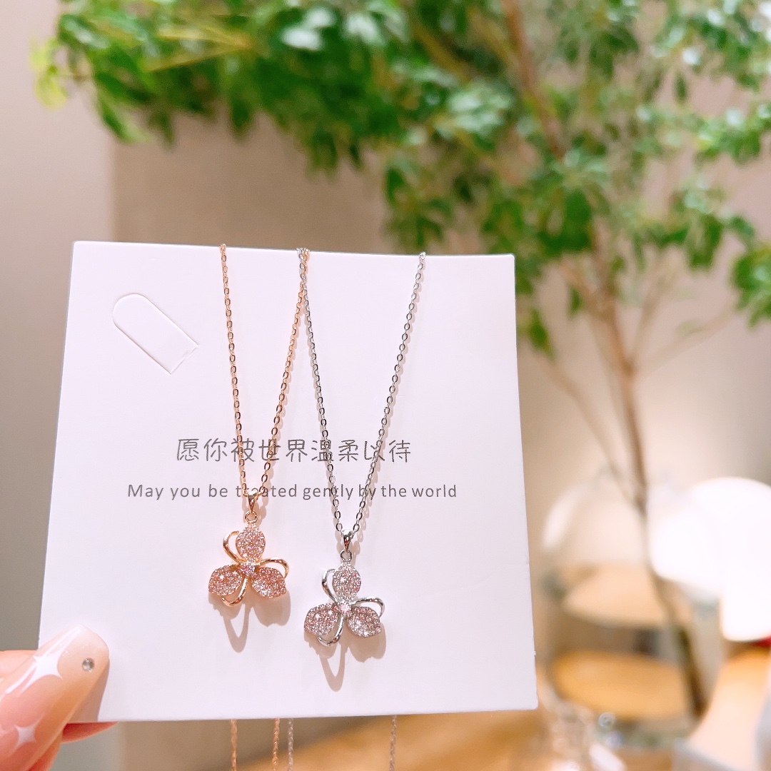 フレンチ純銀ネックレスゴールド プロポーズ