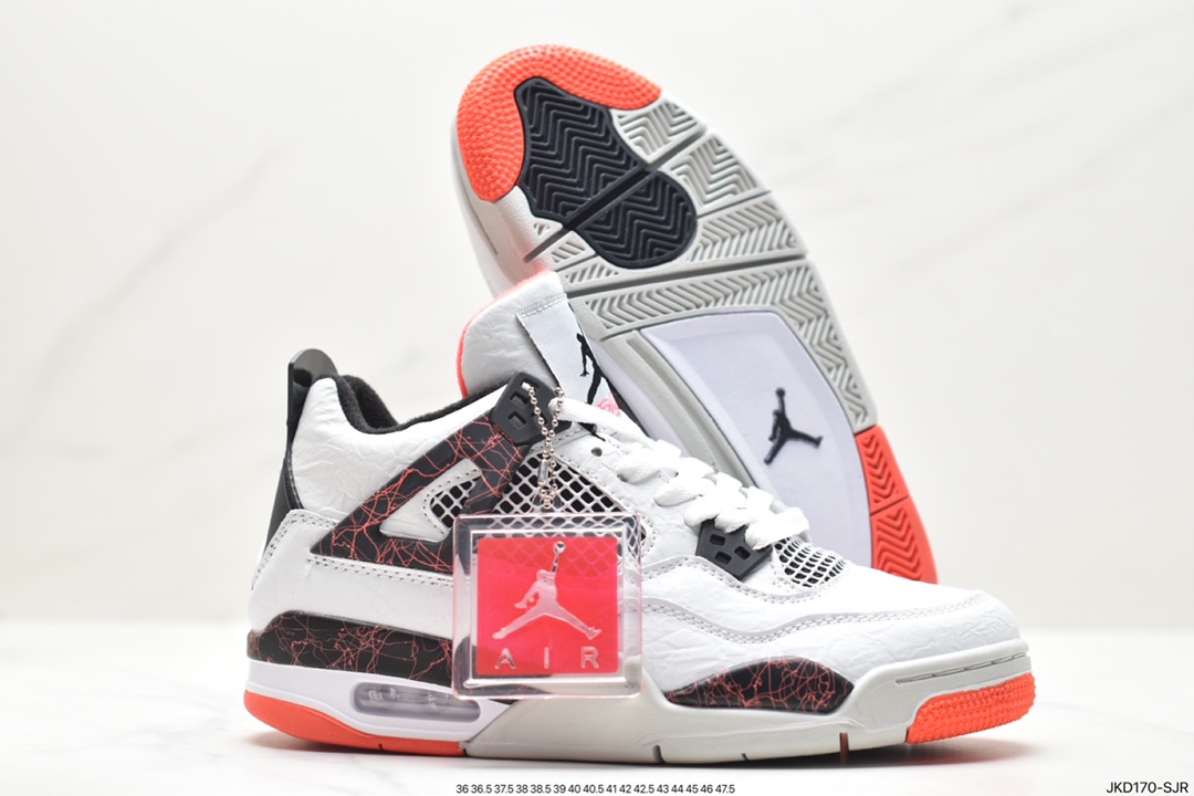 160 Nike Air Jordan 4 Retro OG"Fire Red"迈克尔·乔丹AJ4代中帮篮球鞋 408452-116