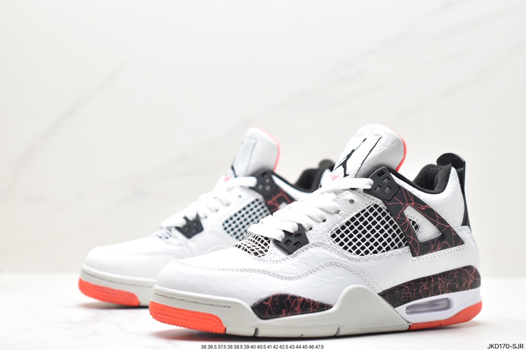 160 Nike Air Jordan 4 Retro OG"Fire Red"迈克尔·乔丹AJ4代中帮篮球鞋 408452-116