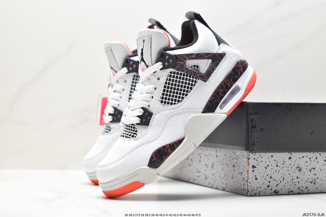 160 Nike Air Jordan 4 Retro OG"Fire Red"迈克尔·乔丹AJ4代中帮篮球鞋 408452-116