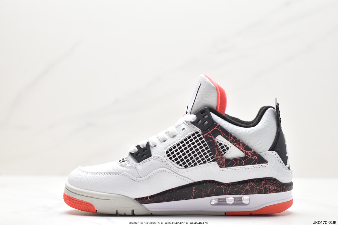 160 Nike Air Jordan 4 Retro OG"Fire Red"迈克尔·乔丹AJ4代中帮篮球鞋 408452-116