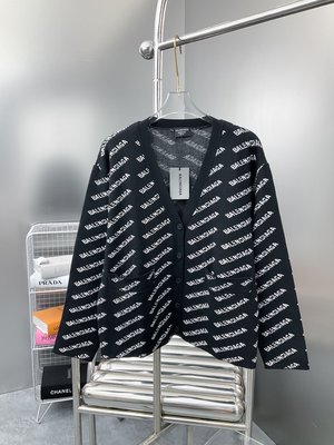 Balenciaga Clothing Cardigans Sweatshirts Knitting Fall Collection