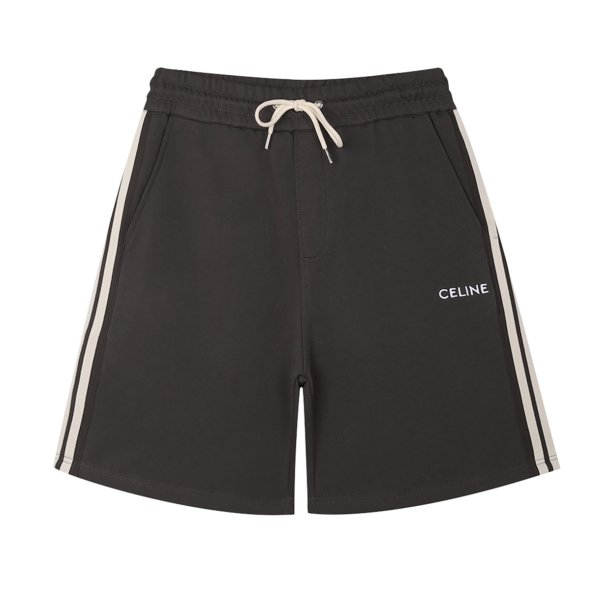 CELIN* 2024SS pantalones cortos nuevos de primavera/verano, diseño con paneles laterales, bordado de letras, todos los …