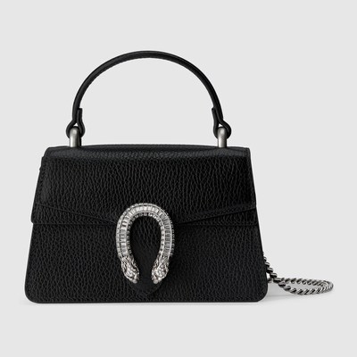 Gucci Dionysus Bags Handbags Black Cotton Fall Collection Mini