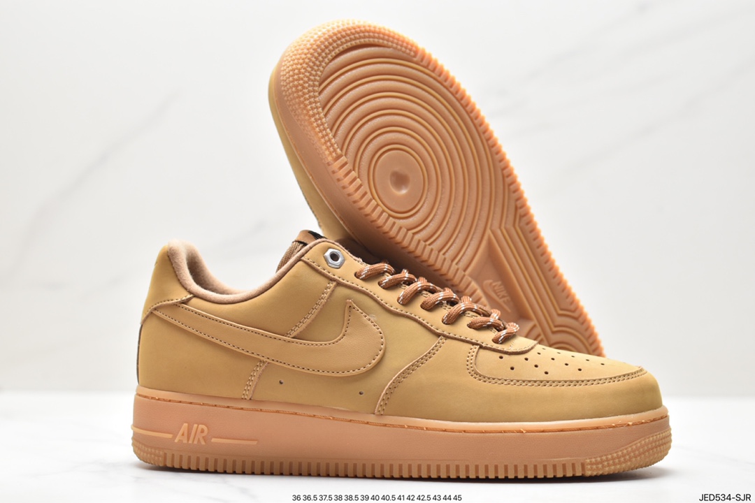 Nike Air Force1 Low AF1 Classic Wheat Air Force One Low-top Casual Shoes CJ9179-200