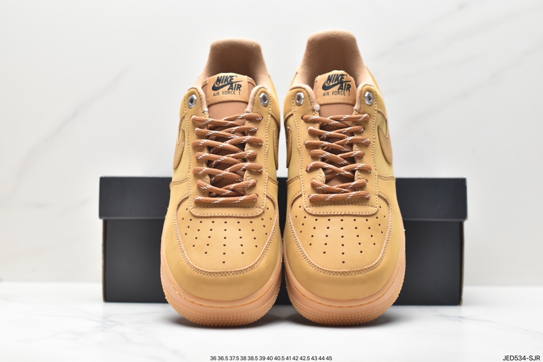 Nike Air Force1 Low AF1 Classic Wheat Air Force One Low-top Casual Shoes CJ9179-200