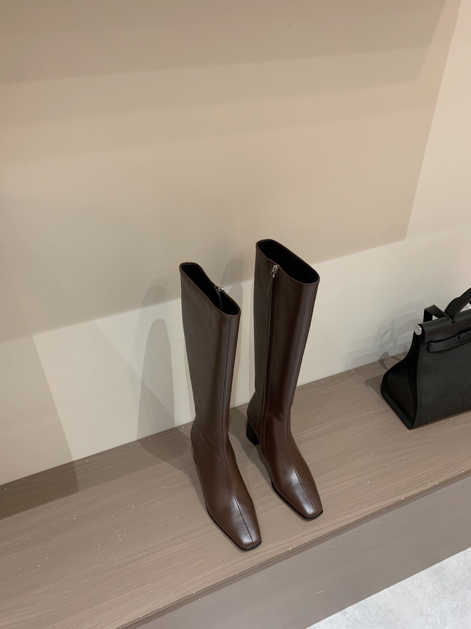 The Row 2025 Spring/Summer Collection 90mm Mesh Knee-High Boots Сеткавыя баты да калена Мінімалістычная раскоша