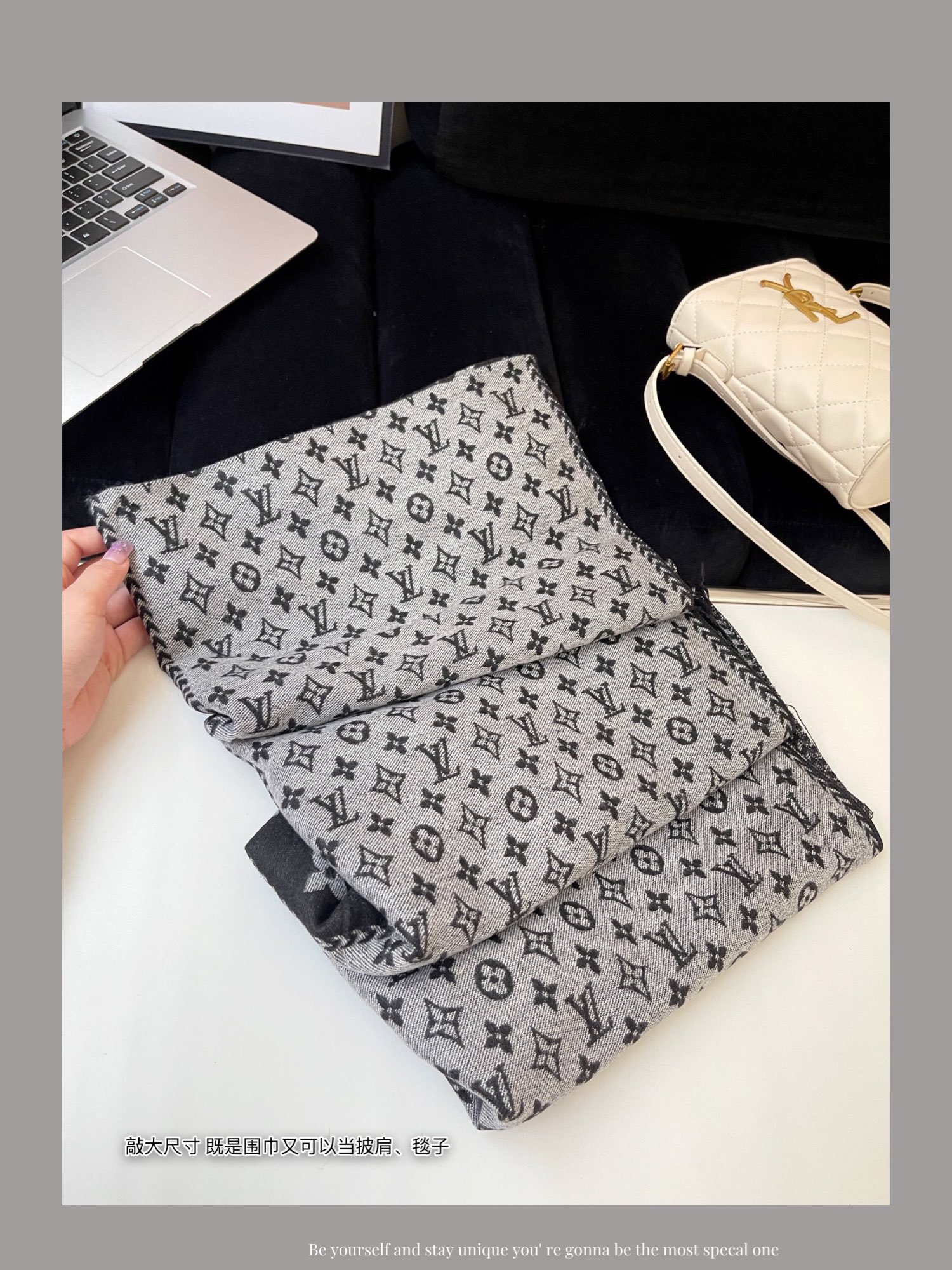 Celine Haute Couture Haute Couture Artisanal Silk Scarf Shawl