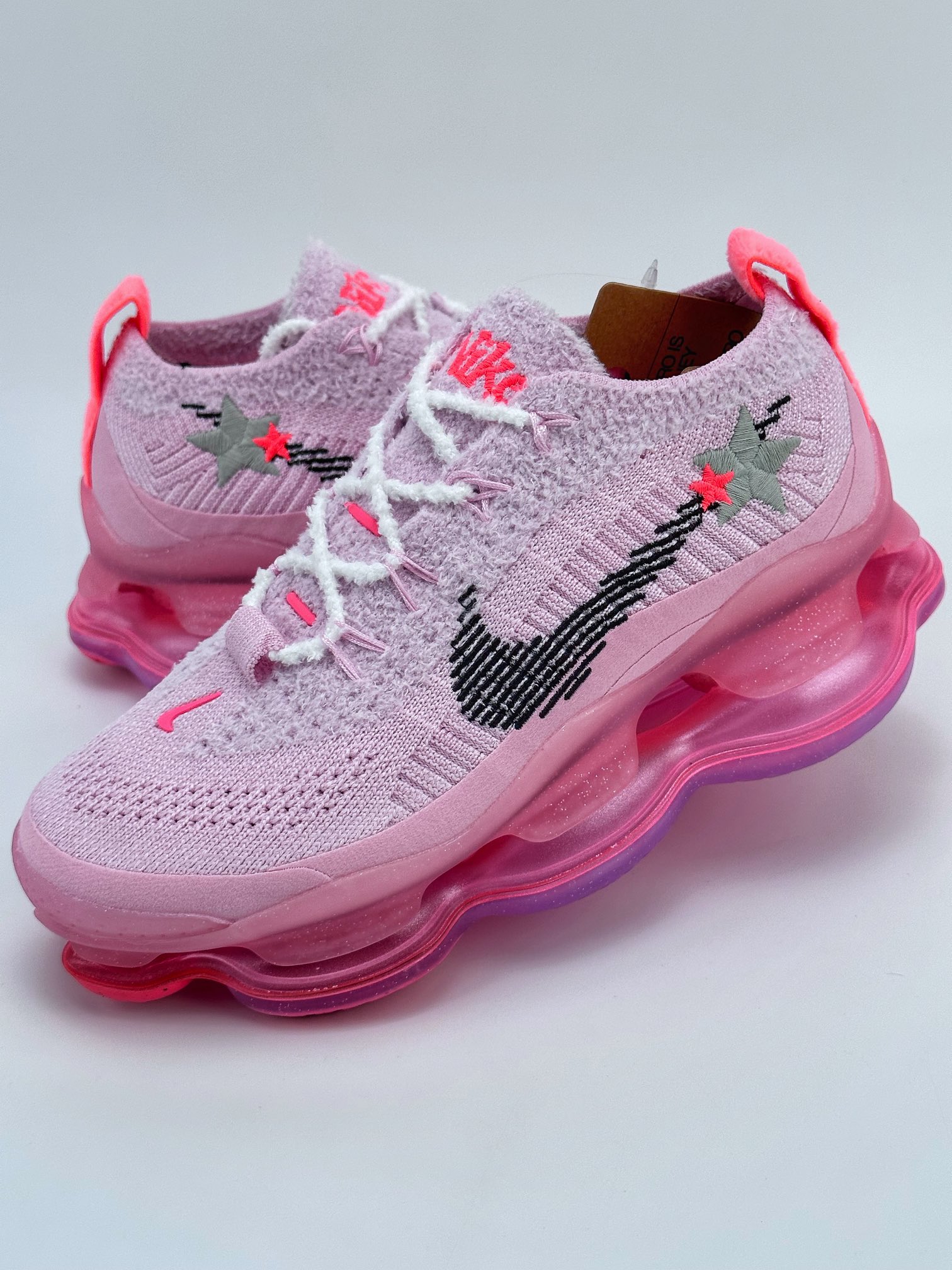 Nike Air Vapormax2023 FK Flyknit 少女粉 全掌长气垫缓震跑步鞋 FN8925-696