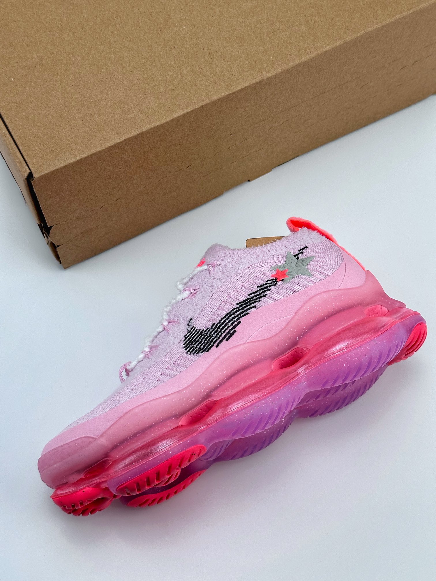 Nike Air Vapormax2023 FK Flyknit 少女粉 全掌长气垫缓震跑步鞋 FN8925-696