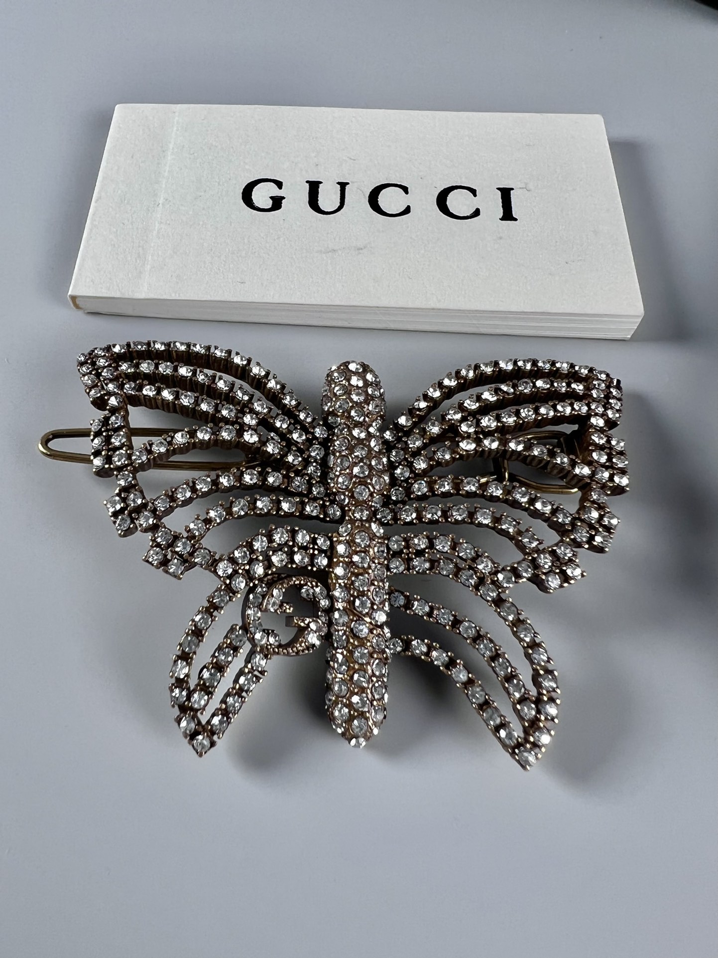 Gucci 复古 蝴蝶 发夹