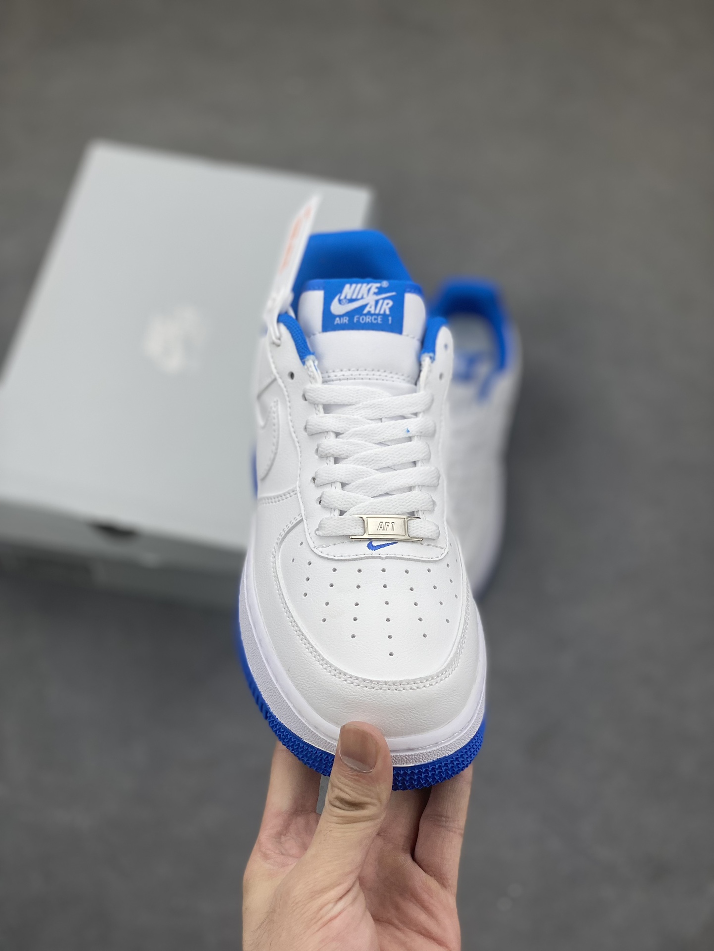 Nike Air Force 1 Low White/Racer Blue Casual Shoes 315122-111 3 i1692388087 4706 1