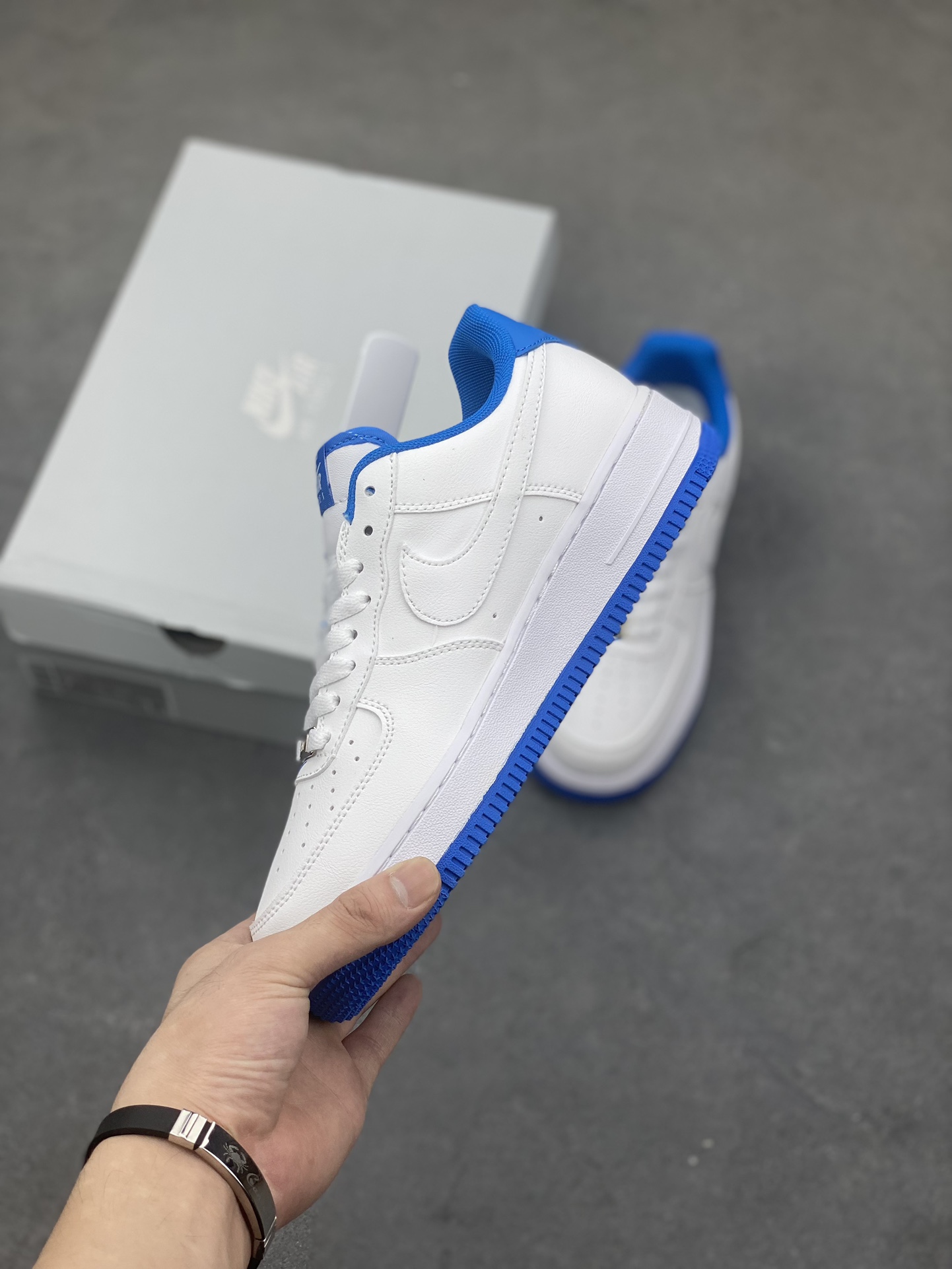 Nike Air Force 1 Low White/Racer Blue Casual Shoes 315122-111 4 i1692388087 6182 2