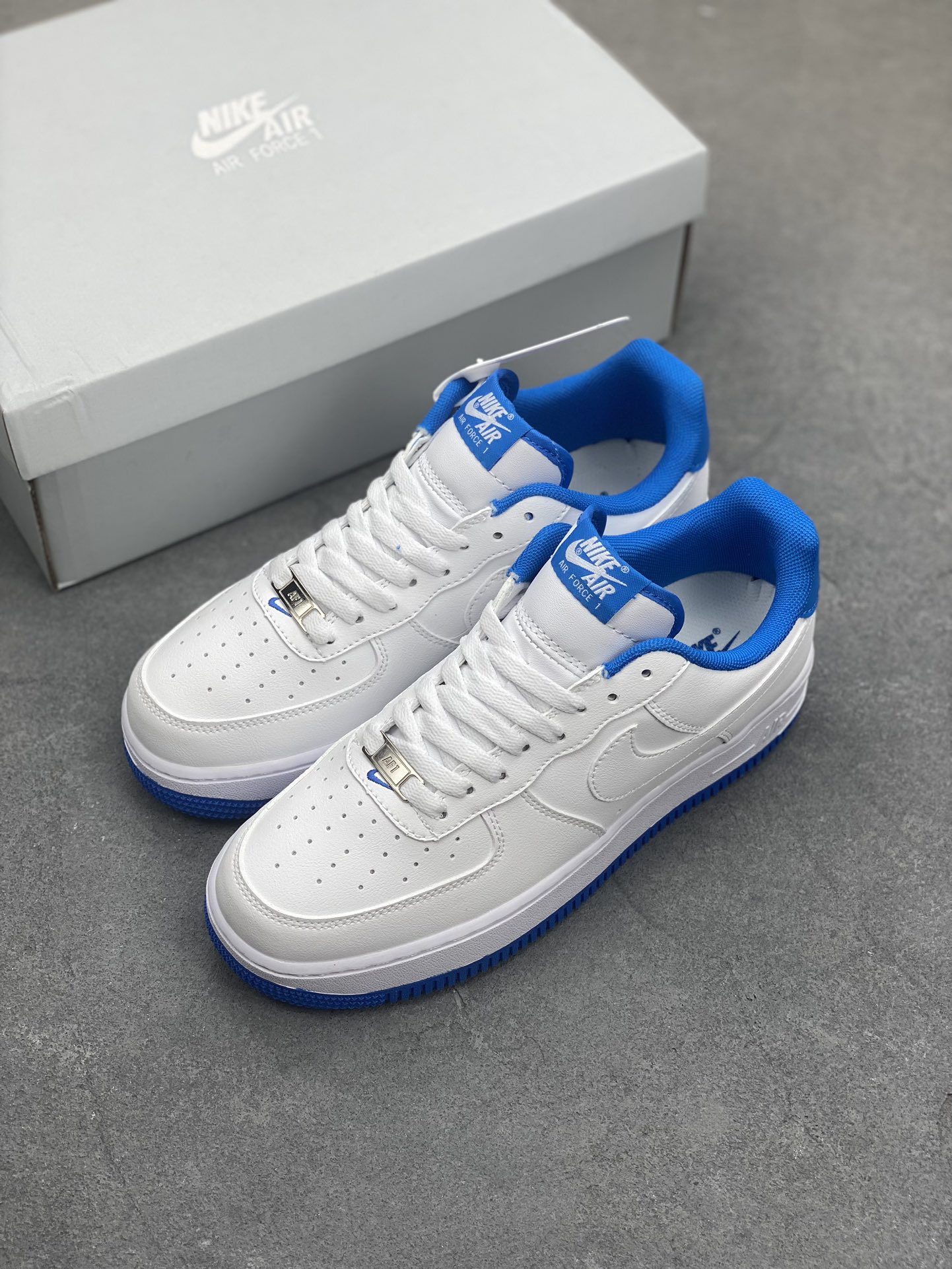 Nike Air Force 1 Low White/Racer Blue Casual Shoes 315122-111 9 i1692388087 9139 7