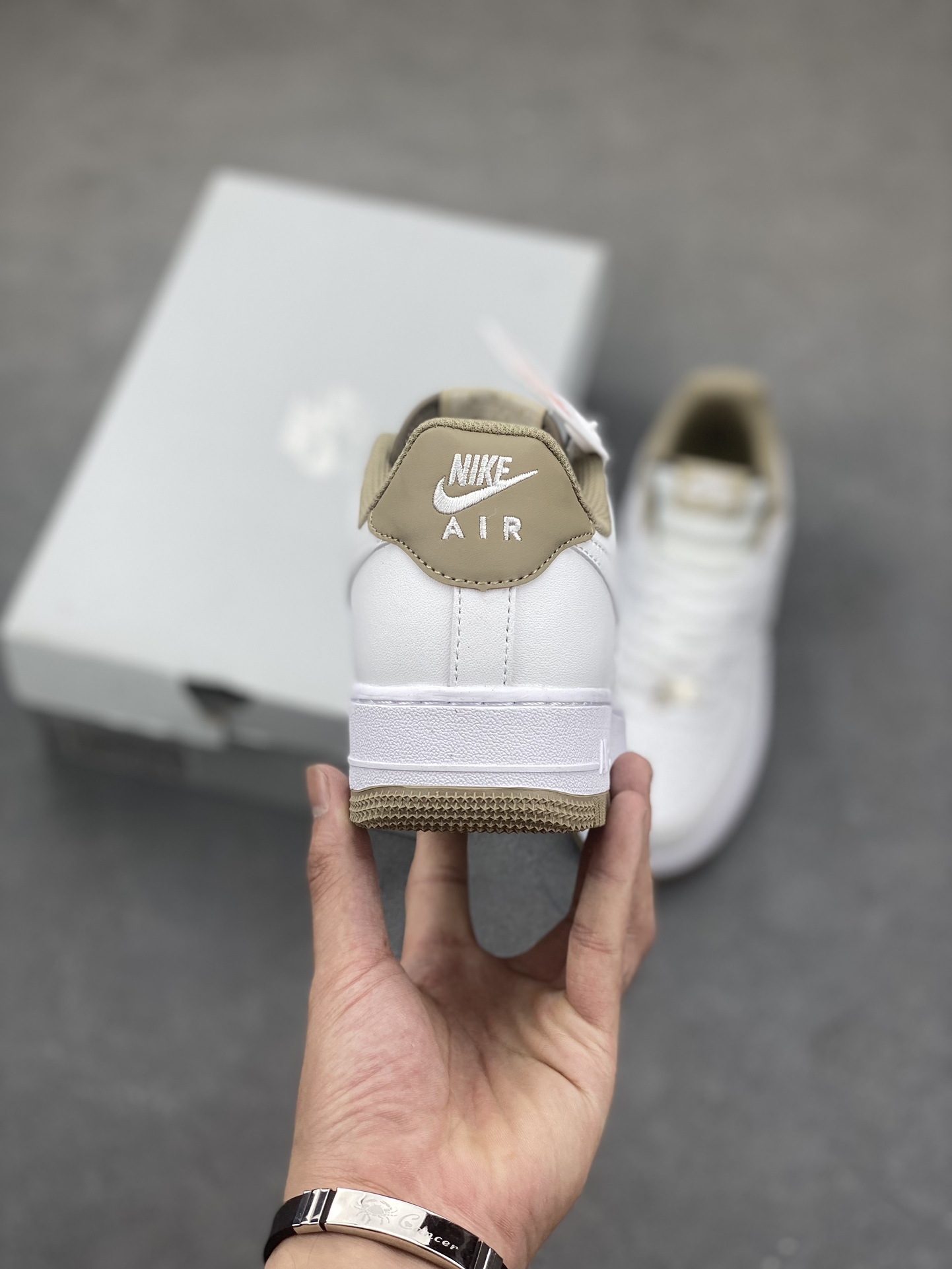 Nike Air Force 1 Low White/Tan Casual Sneakers - Style & Comfort Combined 5 i1692388179 3003 3