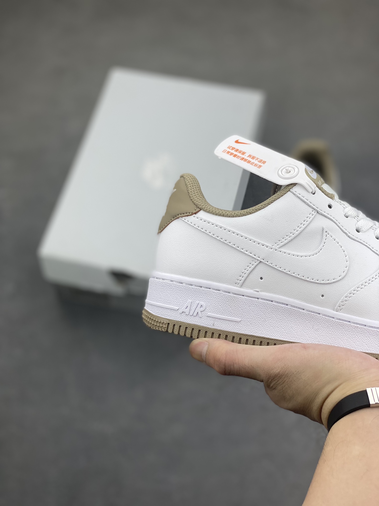 Nike Air Force 1 Low White/Tan Casual Sneakers - Style & Comfort Combined 6 i1692388179 8141 4