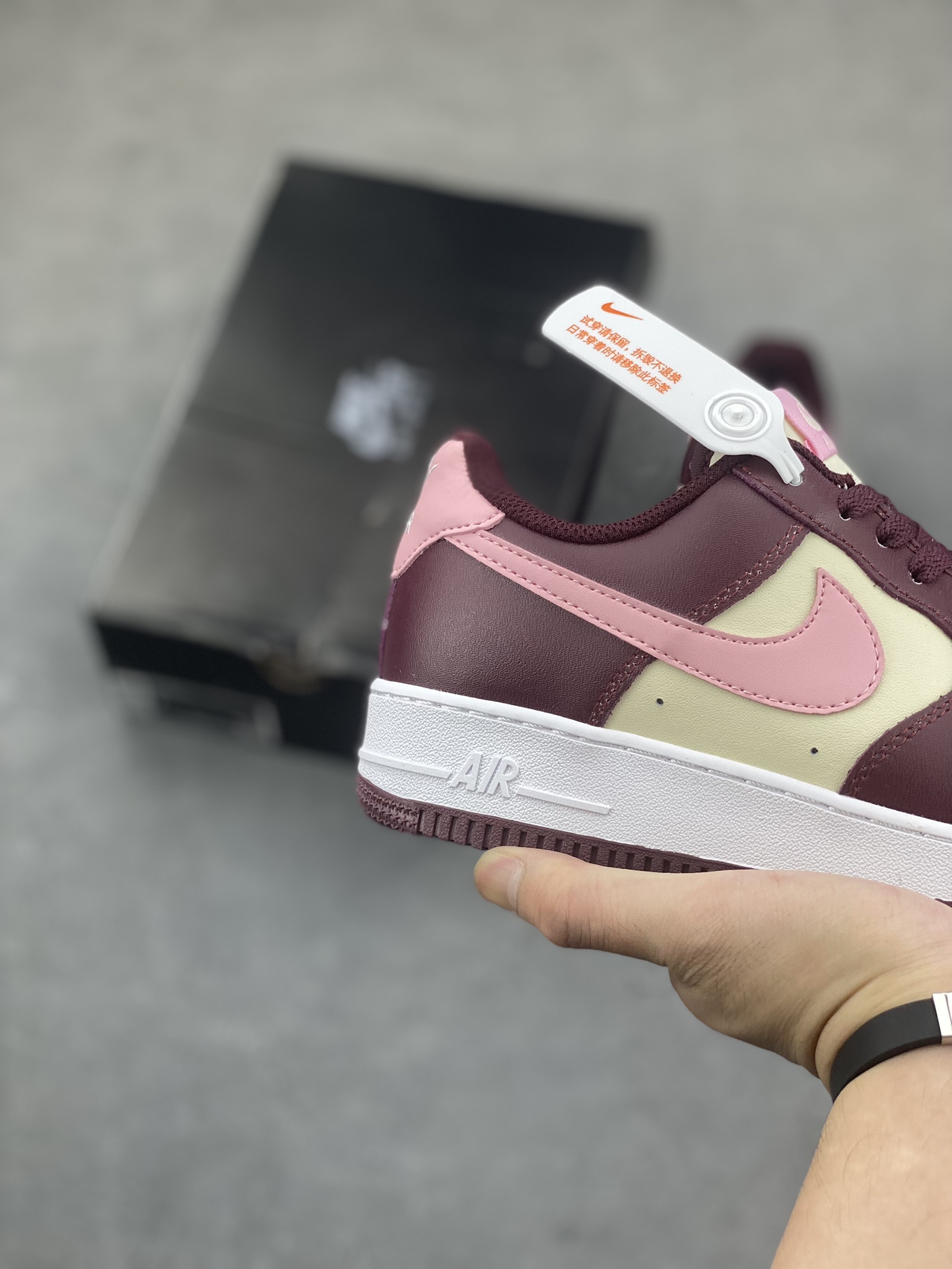 Nike Air Force 1 Low Sneakers - Burgundy/Pink Colorway - All Sizes Available 6 i1692388260 5482 4