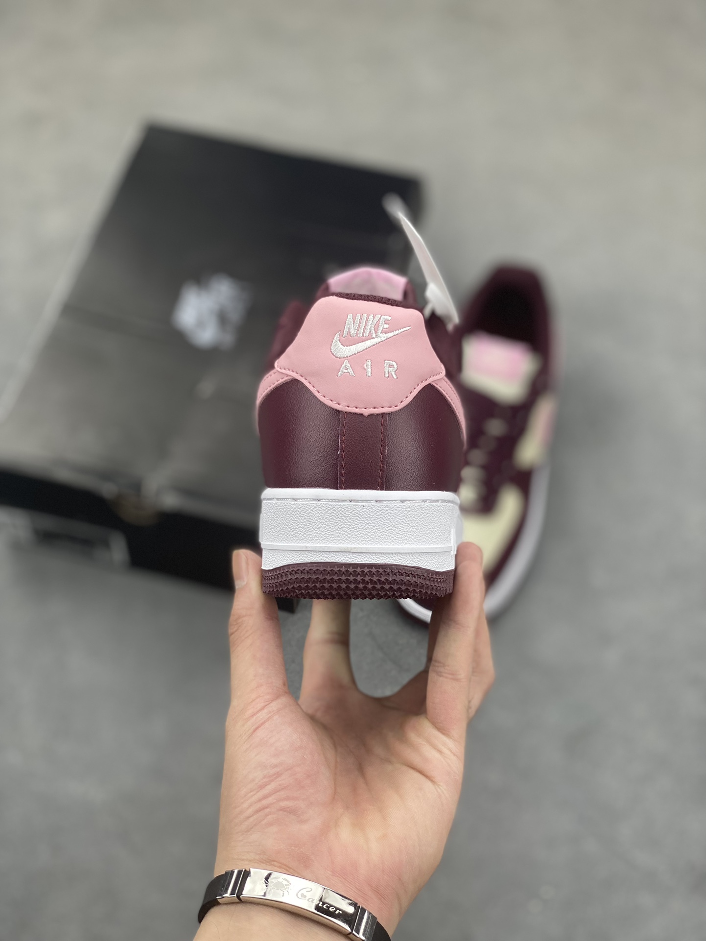 Nike Air Force 1 Low Sneakers - Burgundy/Pink Colorway - All Sizes Available 5 i1692388260 7863 3