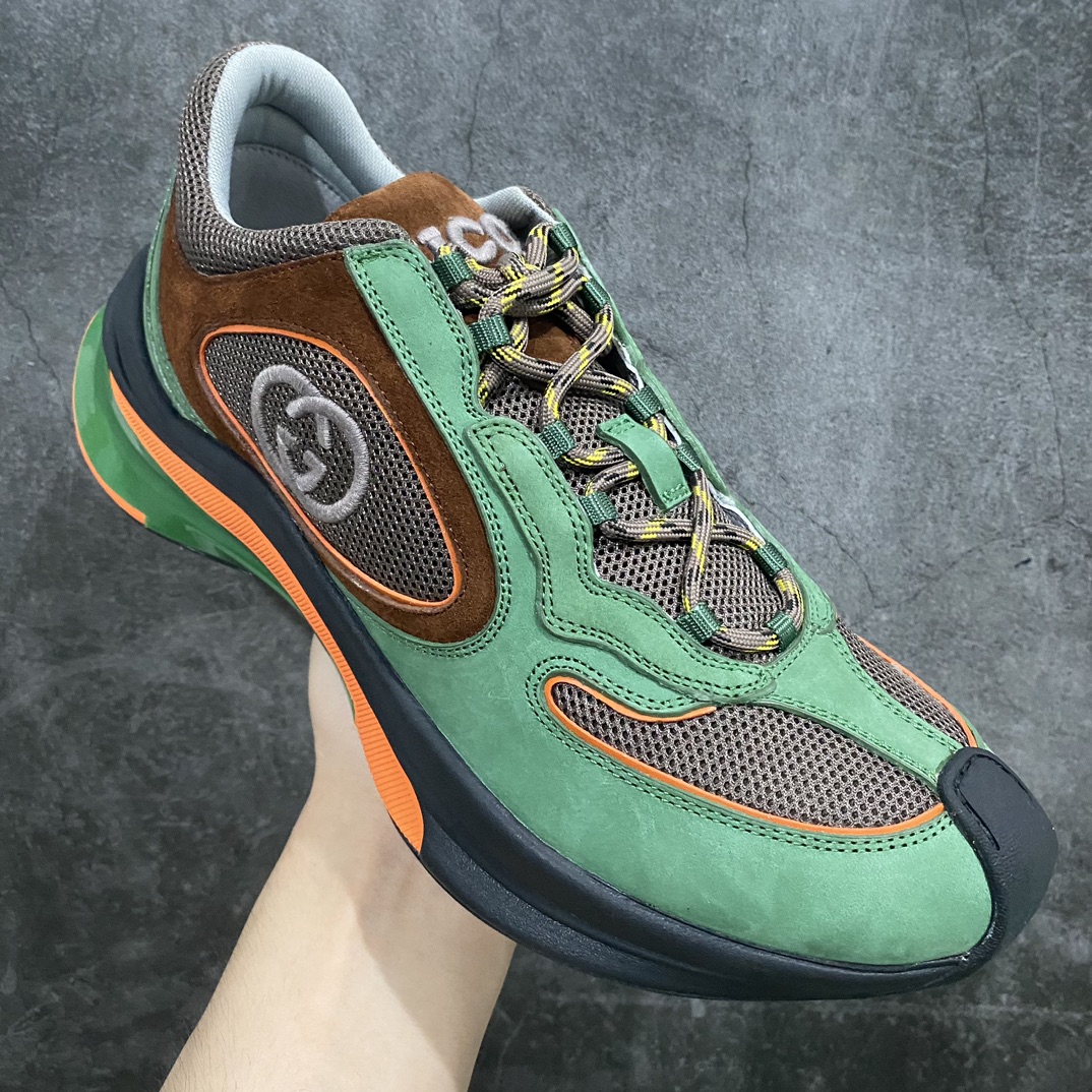 [Dongguan-made purchasing version] Gucci Run 2023 Spring and Summer Latest Couples' Sports Shoes